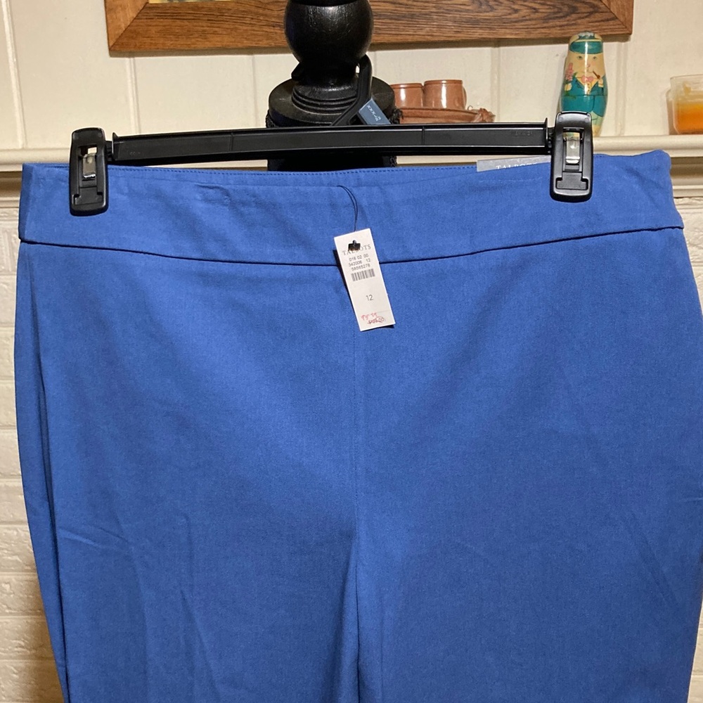 Talbots Chatham Slim Ankle Pant size 12 NWT ….pull up slacks NWT